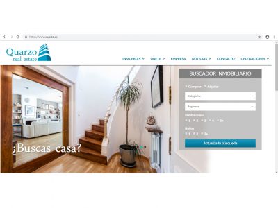 Nueva Web Quarzo Real Estate